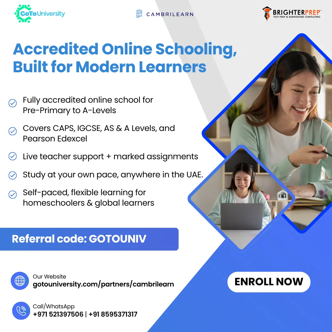 World-Class Online Schooling in the UAE