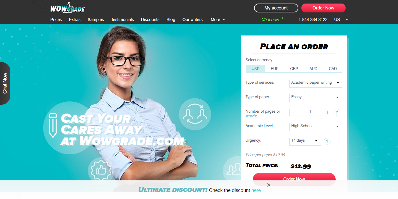 WOWGrade Scholarship for Writing Enthusiasts