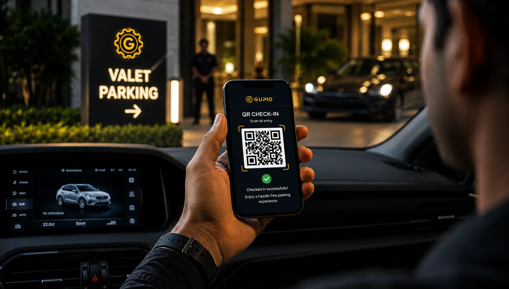Gupio Valet App — Gupio