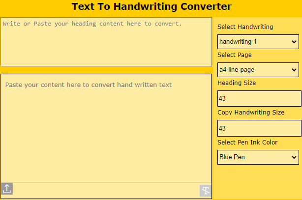 EditPad Text-To-Handwriting