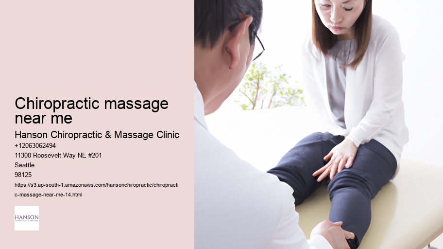 chiropractic massage near me