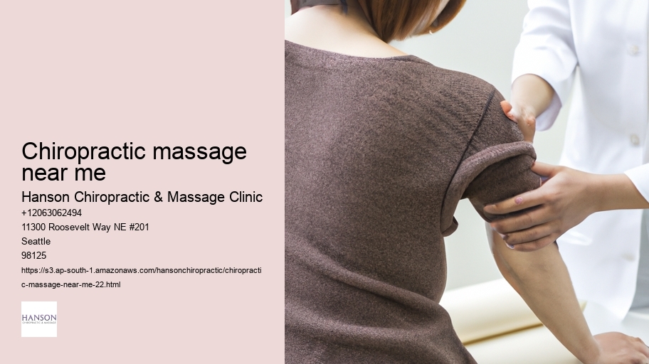 chiropractic massage near me