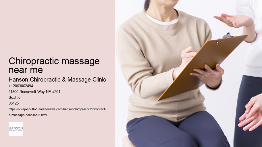 chiropractic massage near me