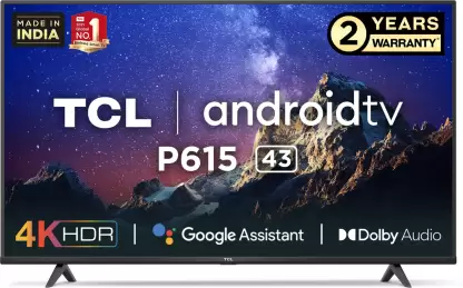 TCL P615 Ultra HD 4K LED Smart TV with Dolby Audio - Happi Mobiles