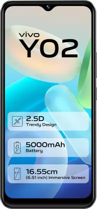 Vivo Y02 Cosmic Grey 3GB|32GB
