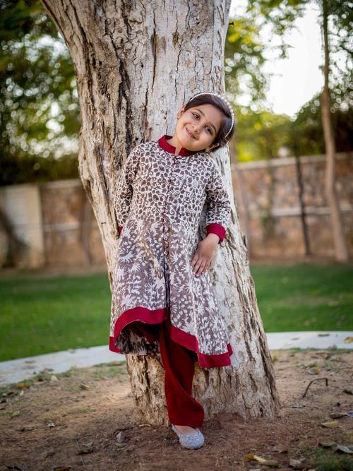 baby girl indo western dress