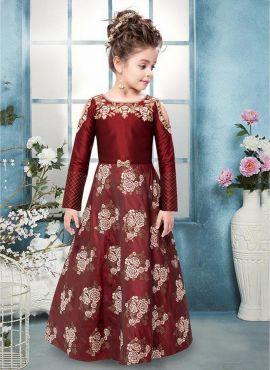 indo western dress for kid girl