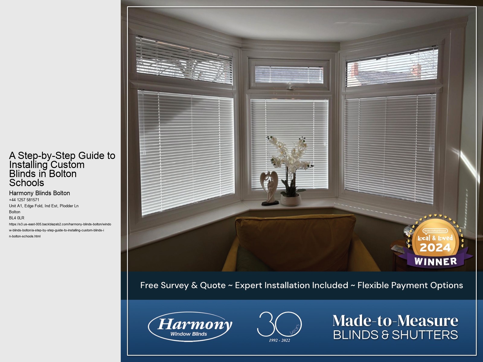 A Step-by-Step Guide to Installing Custom Blinds in Bolton Schools