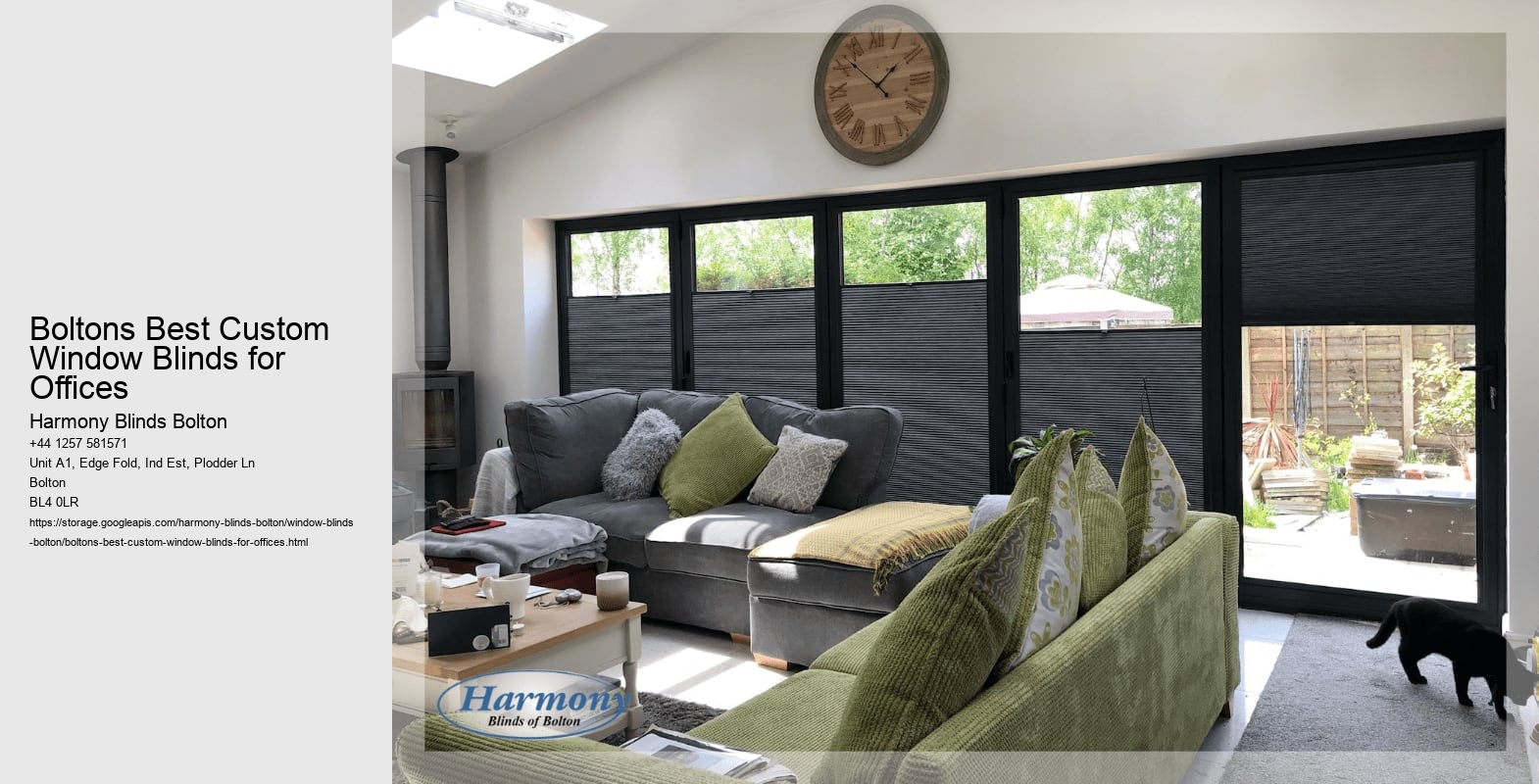 Boltons Best Custom Window Blinds for Offices