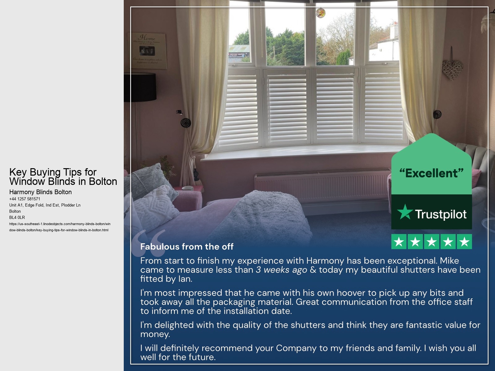 Key Buying Tips for Window Blinds in Bolton