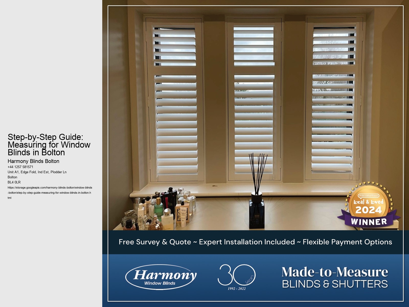 Step-by-Step Guide: Measuring for Window Blinds in Bolton