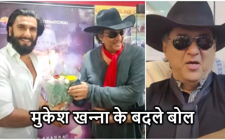 रणवीर सिंह फिर मुकेश खन्ना के ऑफिस पहुंचे