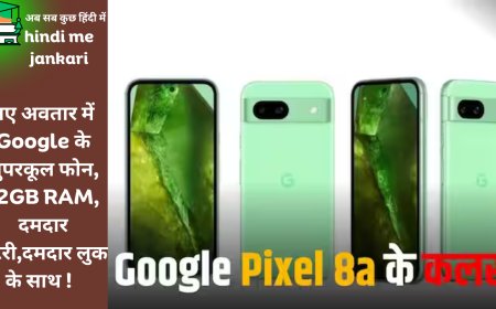 नए अवतार में Google के सुपरकूल फोन, 12GB RAM, दमदार बैटरी,दमदार लुक के साथ !