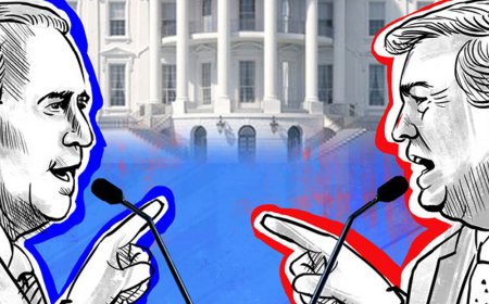 US में पहली प्रेसिडेंशियल डिबेट, ट्रम्प ने बाइडेन को हराया:4 साल पुरानी हार का बदला लिया, बहस के दौरान खांसते-अटकते दिखे राष्ट्रपति