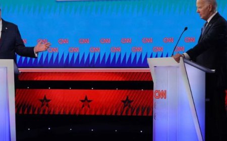 प्रेसिडेंशियल डिबेट में बाइडेन बोले- ट्रम्प लूजर और बेवकूफ हैं:कैसे पता चलेगा बहस में कौन किस पर पड़ा भारी; जानिए इससे जुड़े 4 किस्से