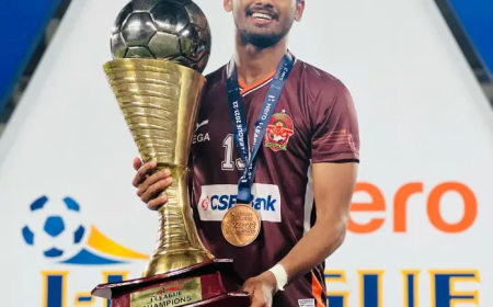 जमशेदपुर एफसी ने किया करार:केरल के श्रीकुटन वी.एस. के साथ तीन सीजन के लिए किया करार