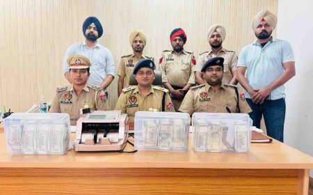 लुधियाना में पुलिस ने 3 सट्टेबाजों को किया काबू:टी-20 मैच विश्व कप के फाइनल में लगा रहे थे सट्टा, 11.48 लाख की नकदी बरामद