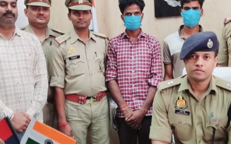 चोरी की 4 घटनाओं का पर्दाफाश,लखनऊ पुलिस ने 2 चोरों को गिरफ्तार किया।