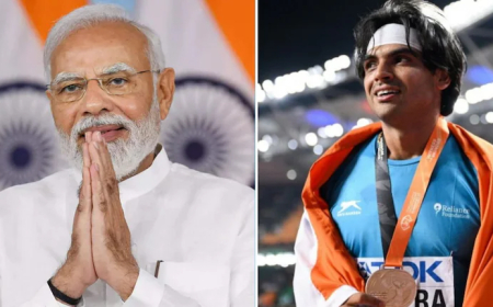 ओलंपिक स्क्वाड से पीएम मोदी की चर्चा: नीरज चोपड़ा से चूरमा और प्रियंका गोस्वामी से बालकृष्ण पर सवाल