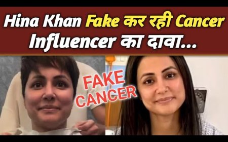 Hina Khan के कैंसर के बारे में झूठी बातें: इनफ्लुएंसर का दावा