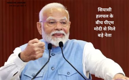 बीजेपी समीक्षा बैठक: यूपी में बड़ा बदलाव? सियासी हलचल के बीच पीएम मोदी से मिले बड़े नेता - जानिए क्या हो सकता है असर