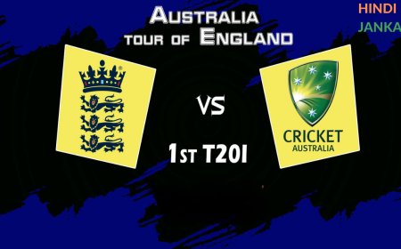 England vs Australia, 1st T20I