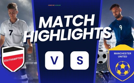 Southampton vs Manchester United: Premier League 2024 in hindi