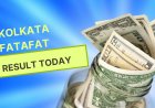 Kolkata Fatafat Result Today:Check Now the Winning Numbers in hindi