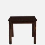Heritage Solid Sheesham Wood 4 Seater Dining Table Set with Cushioned Chairs - Image 10