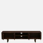 Best wooden tv unit for living room with storage in india online - Image 3