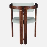 mall Sheesham Wood Arm chair In Provincial Teak Finish - Image 8