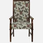 Siting Sheesham Wood Arm Chair In Provincial Teak Finish - Image 6