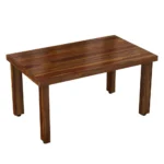 Zenvoria Sheesham Wood 6 Seater Dining Set In Scratch Resistant Provincial Teak Finish With Bench - Image 7