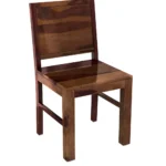 Wlora Sheesham Wood 6 Seater Dining Set In Scratch Resistant Provincial Teak Finish - Image 5