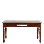 Dinora Solid Sheesham Wood 6 Seater Dining Table Set with Comfortable Chairs - Image 3