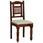 Dinora Solid Sheesham Wood 6 Seater Dining Table Set with Comfortable Chairs - Image 4
