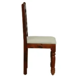 Dinora Solid Sheesham Wood 6 Seater Dining Table Set with Comfortable Chairs - Image 10