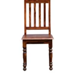 Mealora Classic 6 Seater Dining Table Set with Strong Wooden Frame and Stylish Chairs - Image 2