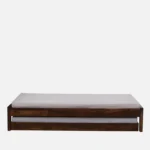 Yalvora Premium Wooden Single Bed in Natural Grain Texture - Image 6