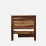 Orenova Minimal Wooden Single Bed Frame with Durable Structure in Natural Finish - Image 3