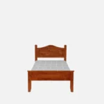 Wexora Solid Sheesham Wood Single Bed with Strong Base in Natural Finish for Home - Image 8