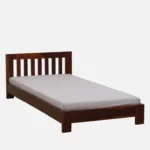Givixa Solid Wood Single Bed with Premium Quality Frame in Warm Finish for Bedroom - Image 4