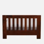 Givixa Solid Wood Single Bed with Premium Quality Frame in Warm Finish for Bedroom - Image 9