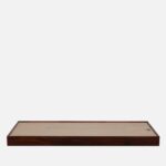 Weto Single Bed in Wenge Finish with Box Storage - Image 3