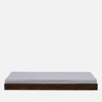 Denvio Wooden Single Bed in Dark Wenge Finish with Durable Build - Image 4