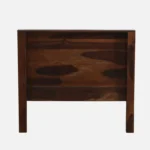 Lorixa Solid Wood Single Bed in Rich Walnut Tone - Image 7