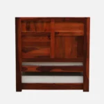 Grlina Wooden Single Bed in Warm Honey Oak Finish - Image 3