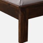 Eimvora Solid Wood Single Bed in Warm Natural Tone - Image 2