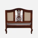 Trivona Solid Wood Single Bed with Natural Grain Texture - Image 3