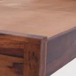 Vimbera Solid Wood Single Bed in Rustic Natural Tone - Image 4